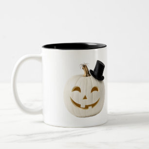 Minimalist Top Hat Pumpkin Mug