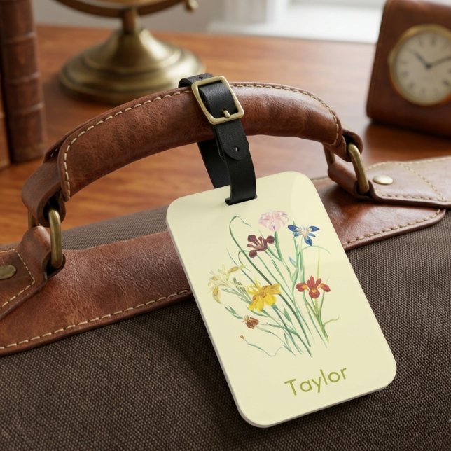 Minimalist travel luggage tag (Creator Uploaded)