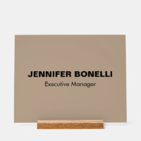 Minimalist trendy personalised customised name