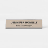 Minimalist trendy personalised customised name