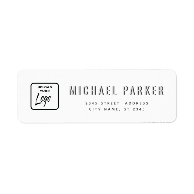 Minimalist trendy simple plain custom logo (Front)