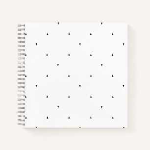 Minimalist Triangle Pattern File Folder Set Notebook