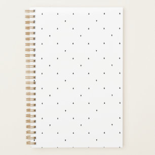 Minimalist Triangle Pattern File Folder Set Planner