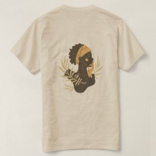 Minimalist Tribal Silhouette Art T-Shirt
