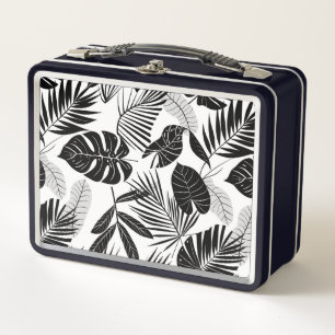 Minimalist Tropical Metal Lunch Box