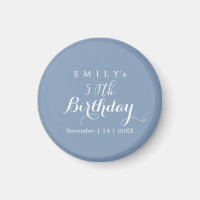 Minimalist Typography Birthday Party Design