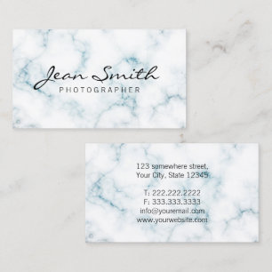 Minimalist Typography Elegant Professional Business Card