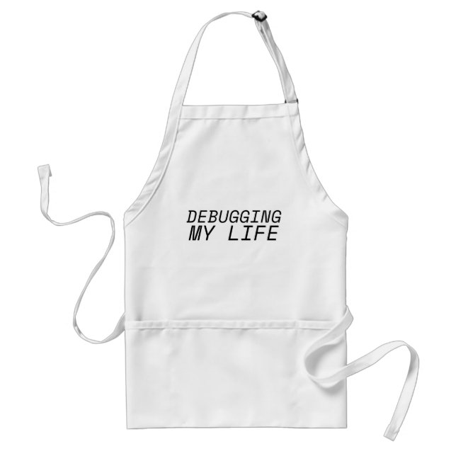 Minimalist Typography Industrial Standard Apron (Front)
