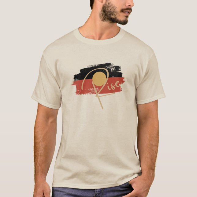  Minimalist Typography Unisex Statement T-Shirt (Front)