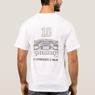 Minimalist V12 Syndicate No 10 Blockcore T-Shirt