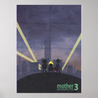 Minimalist Video Game Art Mother 3 
