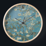 Minimalist Vincent van Gogh's Almond blossom Clock<br><div class="desc">Vincent van Gogh's Almond blossom (1890) famous painting.</div>