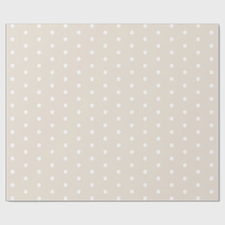 Minimalist Vintage Dotted Wrapping Paper
