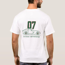 Minimalist Vintage Grand Prix No 07 Blockcore