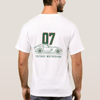 Minimalist Vintage Grand Prix No 07 Blockcore T-Shirt