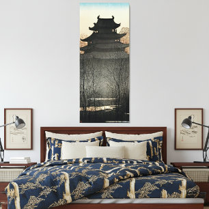 Minimalist Vintage Japanese Hiroaki Takahashi. Canvas Print