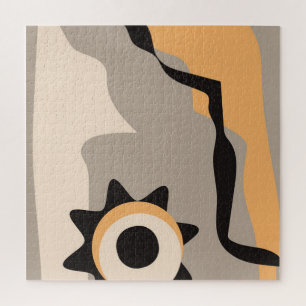 Minimalist wall art jigsaw puzzle