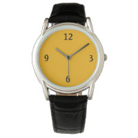 Minimalist. Warm Yellow.