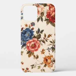 Minimalist watercolor Floral iPhone 12 Case