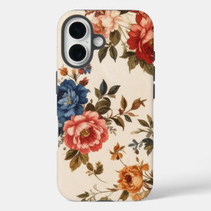 Minimalist watercolor Floral iPhone 16 Case