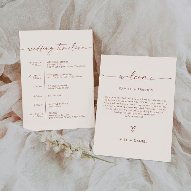 Minimalist Wedding Ceremony Invitation (Creator Uploaded)
