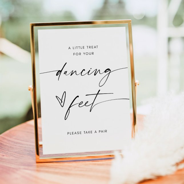 Minimalist Wedding Flip Flop Sign (Creator Uploaded)