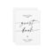 Minimalist Wedding Guest Book Sign, Modern Wedding