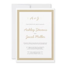 Minimalist Wedding Invitations | WEDDINGS