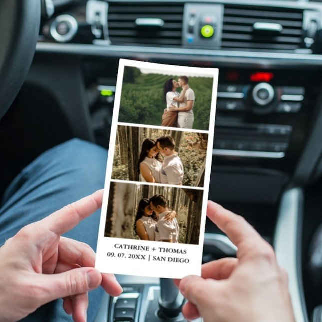 Minimalist Wedding Photo booth overlay Thank You  Save The Date (Creator Uploaded)