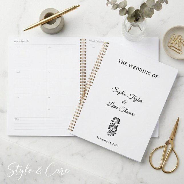 Minimalist Wedding Planner Elegant Event Organiser (Minimalist Wedding Planner Elegant Event Organizer)