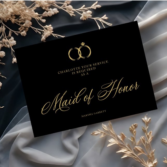 Minimalist Wedding Rings Maid of Honor Luxury  (Creator Uploaded)