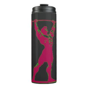 Minimalist Weightlifter Anime Gym Hoodie Heavy Thermal Tumbler
