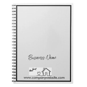 Minimalist Welcome Home Client Appreciation Notebook