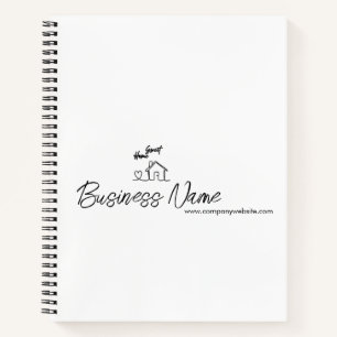 Minimalist Welcome Home Client Appreciation Notebook