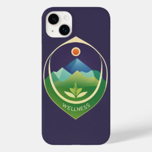 Minimalist Wellness Logo - Vector Design Case-Mate iPhone 14 Plus Case