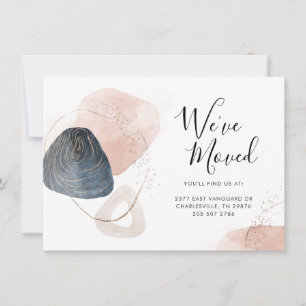 Minimalist We've Moved Address Moving Announcement
