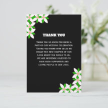 Minimalist White and Green Flower