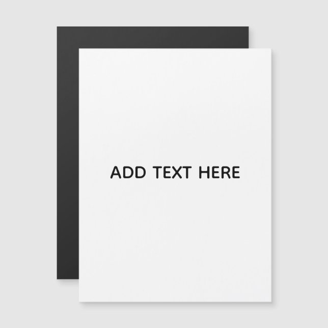 Minimalist White Elegant for Any Occasions (Front/Back)