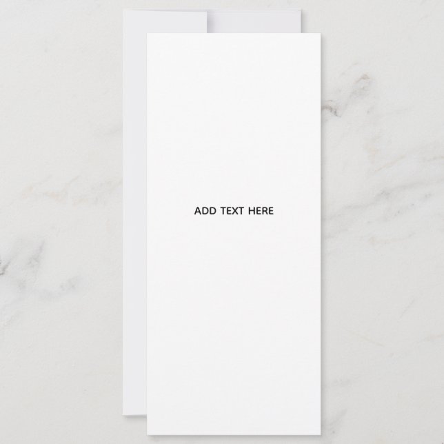 Minimalist White Elegant for Any Occasions (Front)
