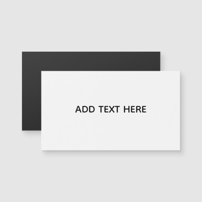 Minimalist White Elegant for Any Occasions (Front/Back)