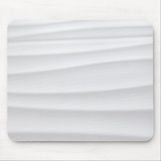 Minimalist White Marble Mouse Pad