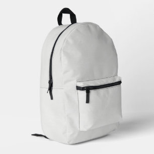 Minimalist White Modern Backpack