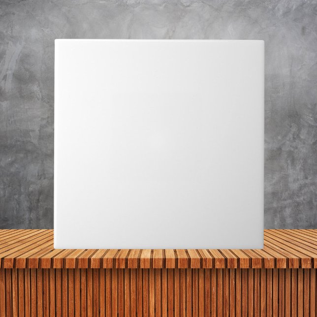 Minimalist White Plain Solid Colour  Tile (Creator Uploaded)