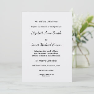 Minimalist White Welcome Sign Template