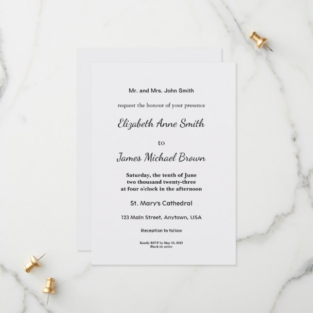 Minimalist White Welcome Sign Template (Front/Back In Situ)