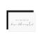 Minimalist Will you walk me down the aisle card