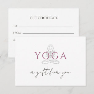 Minimalist Yoga Instructor Lotus Pose Illustration