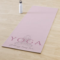 Minimalist Yoga Lotus Pose Yoga Studio