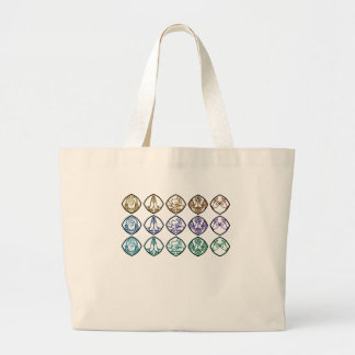 Minimalist Zen Buddhist Mudras Tote Bag
