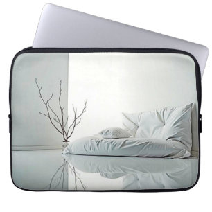 Minimalist Zen Interior Design Laptop Sleeve